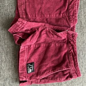 Quicksilver corduroy shorts